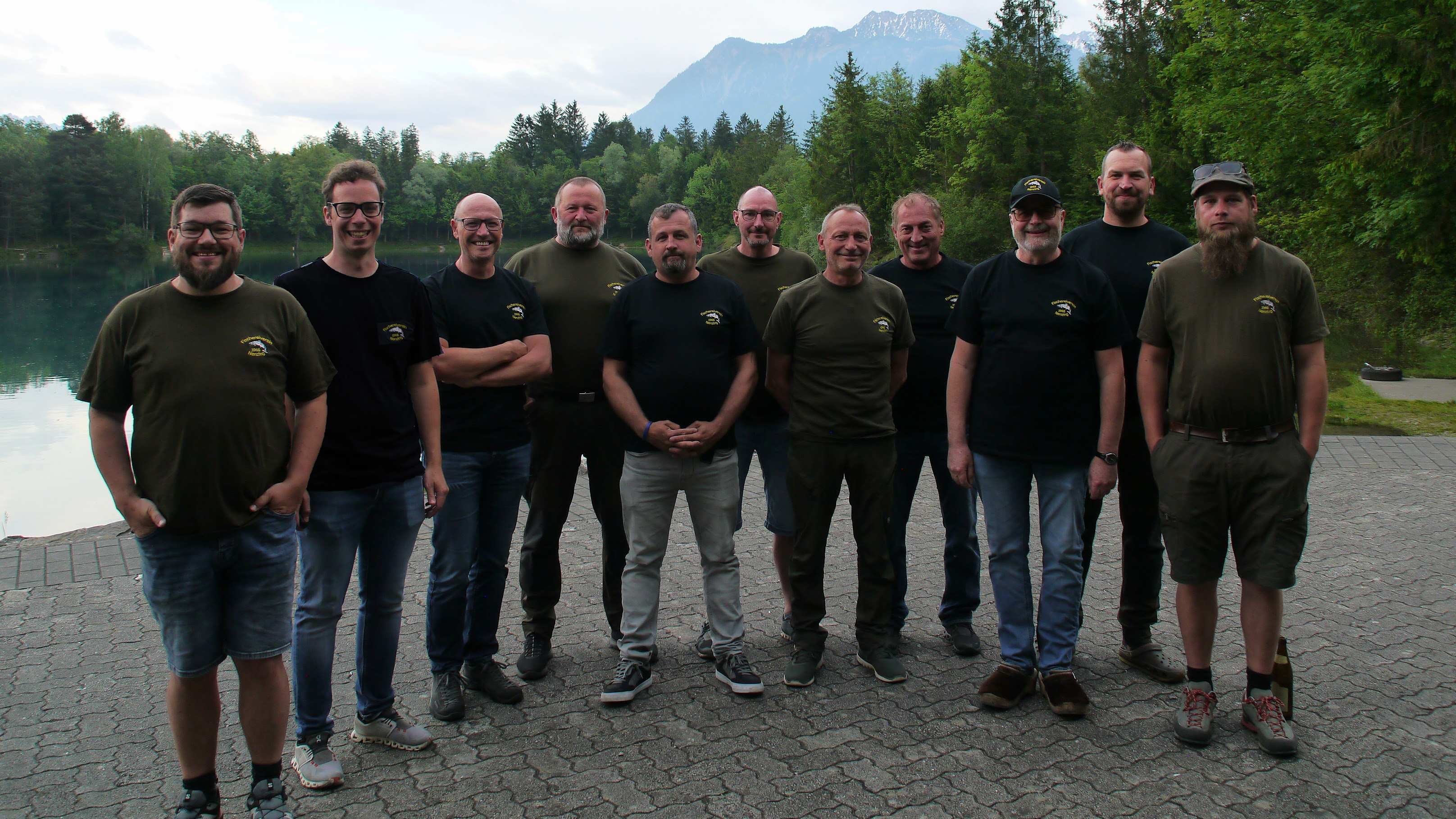 Vorstand des Fischereivereins Nenzing - Gruppenfoto
